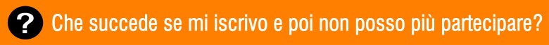 SE NON POSSO PIU PARTECIPARE
